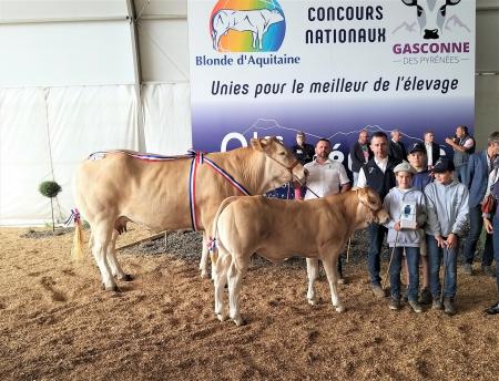 Retour du National Blonde d'Aquitaine